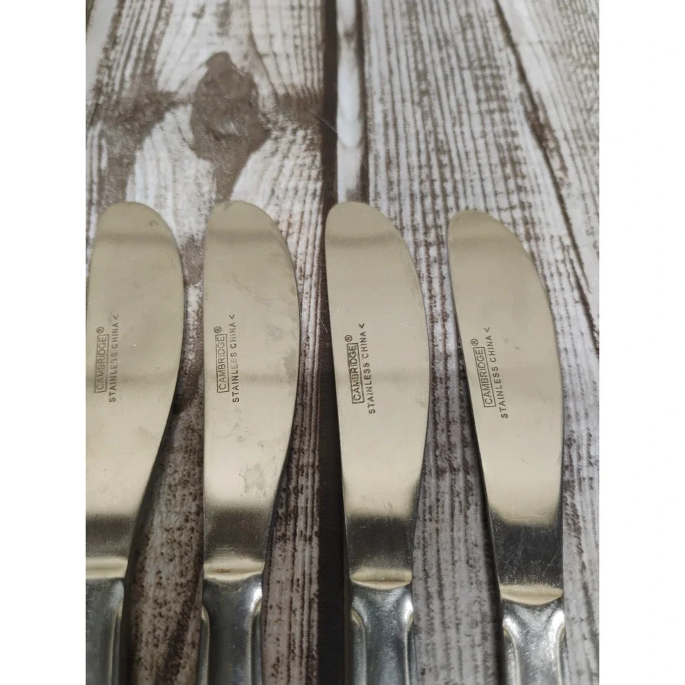 4 Cambridge PALM TREE w/ Coconuts Stainless Satin 5 1/2